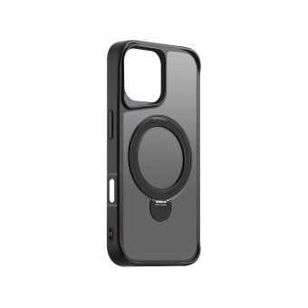 Etteri Matt Magsafe Ring TPU/TPC  iPhone 17 Pro Max - čierne