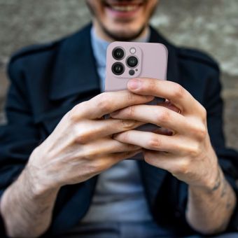 Obal SILICONE MAG COVER MagSafe Samsung Galaxy S25 FE 5G S731 ružový