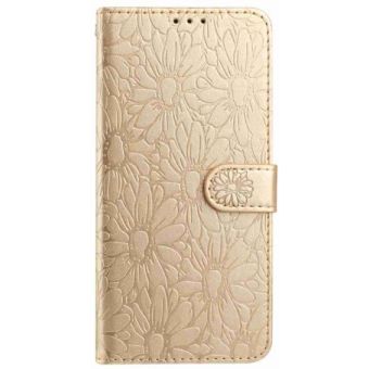 Obal MEZZO Book Xiaomi Redmi A5 sedmokráska zlatý