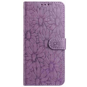 Obal MEZZO Book Xiaomi Redmi A5 sedmokráska svetlo fialový
