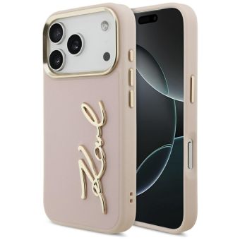 Karl Lagerfeld Karl Script Logo iPhone 17 Pro - pink