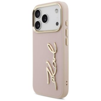 Karl Lagerfeld Karl Script Logo iPhone 17 Pro - pink