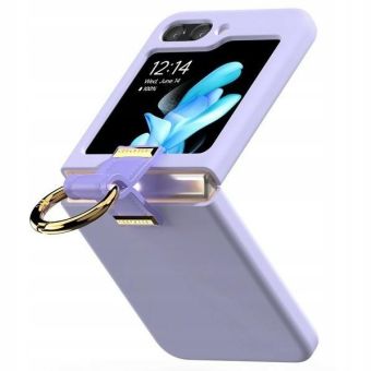 Obal Mercury Gold Ring Samsung Galaxy Z Flip6 5G F741 fialový
