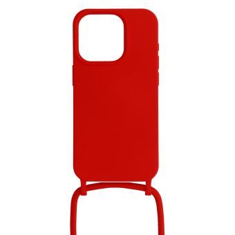Obal Silicone Strap Apple iPhone 11 červený