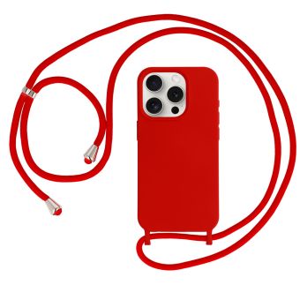 Obal Silicone Strap Apple iPhone 11 červený