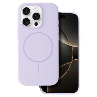 Obal Silicone Thin Mag Slim Apple iPhone 13 Pro fialový