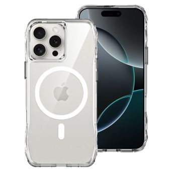 Roar Slim TPU/TPC Magsafe Defender iPhone 16 Pro Max - transparentný