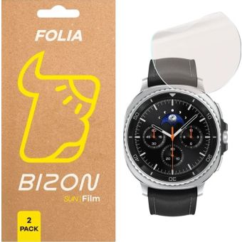 Ochranné sklo Bizon Watch Film Sun Duo Samsung Galaxy Watch 8 Classic 46mm (2ks)