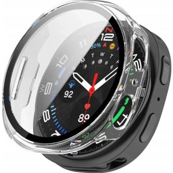Ochranné puzdro/sklo Tech-Protect Defense Samsung Galaxy Watch 8 44mm transparentné