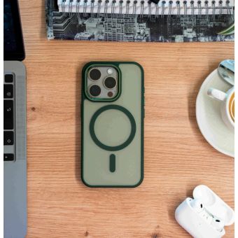 Obal SWISSTEN MagStick FLEX Apple iPhone 15 zelený