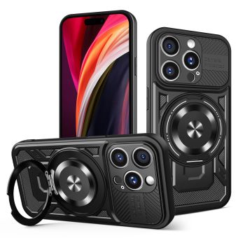 Defender Armor Magsafe TPU/TPC iPhone 15 Pro Max 6,7 - čierny