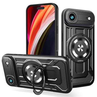 Defender Armor MagSafe Ring TPU/TPC iPhone Air - čierne
