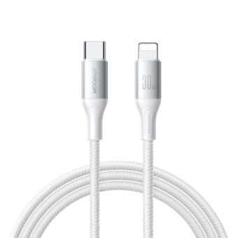Joyroom S-A28 Flash Series, kábel USB-C/Lightning 30W, 2m, biely