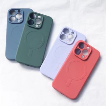 Obal MagSafe Silicone Apple iPhone 14 Pro Max ružový