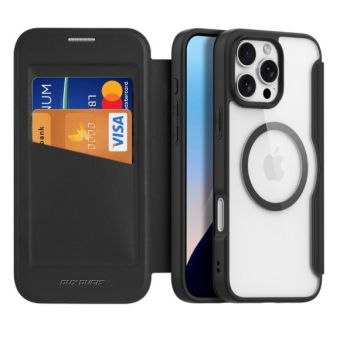 Obal Dux Ducis Skin X Pro Book MagSafe Apple iPhone 16 Pro čierny