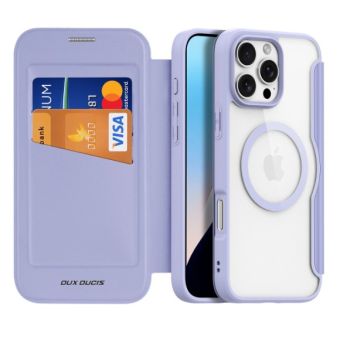 Obal Dux Ducis Skin X Pro Book MagSafe Apple iPhone 16 Pro Max fialový