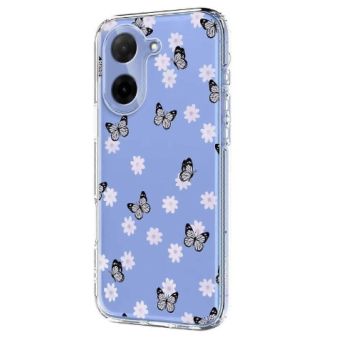 Obal Flower TPU Xiaomi Redmi A5 kvety 3 (kvietky, motýle)