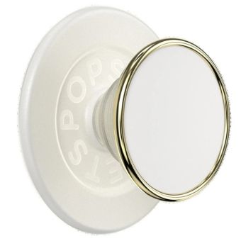 Popsockets Round Luxe Coconut Creme Enamel MagSafe 808938 beige