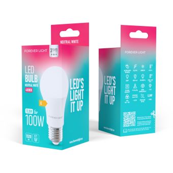 Forever Light LED žiarovka E27 A60 12.8W 1520lm 4000K class E