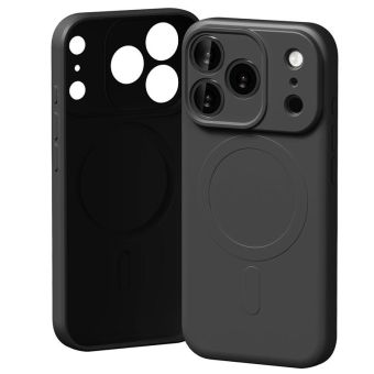 Obal Mercury SemiSilicone Magsafe Apple iPhone 17 Pro čierny