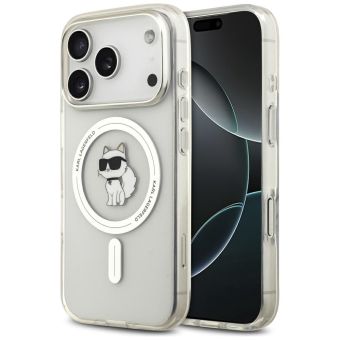 Karl Lagerfeld IML Choupette MagSafe iPhone 17 Pro transparent