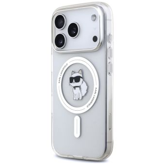 Karl Lagerfeld IML Choupette MagSafe iPhone 17 Pro transparent