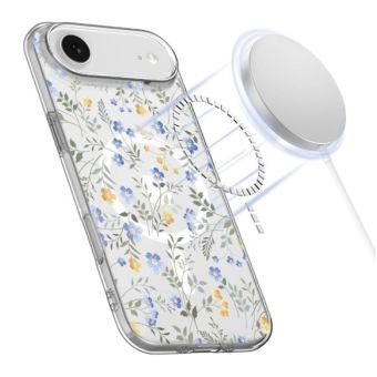 Obal Tech-Protect FlexAir MagSafe Apple iPhone 17 Air jarné kvety