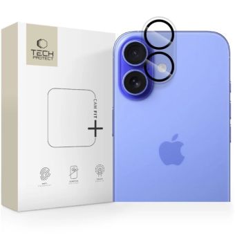 Ochranné sklo na fotoaparát Tech-Protect Cam Fit+ Apple iPhone 17 transparentné