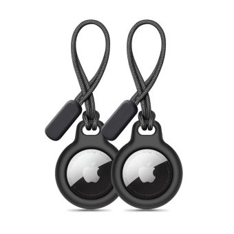 Obal Tech-Protect Rough Chain Apple Airtag čierny (2ks)