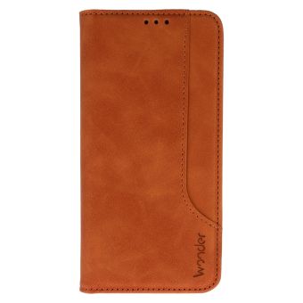 Obal Wonder Prime Book Xiaomi Redmi Note 12 Pro 5G/POCO X5 Pro 5G hnedý