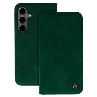 Obal Wonder Smart Book Samsung Galaxy A56 5G A566 zelený