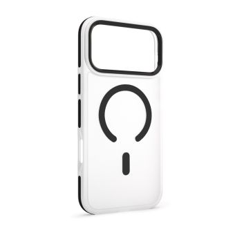 Etteri Icy Magsafe TPU/TPC iPhone 17 Pro/18 Pro - transparentno-čierne