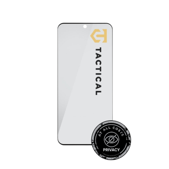Ochranné sklo Tactical Glass Shield Privacy Stealth 5D Xiaomi Redmi Note 14 Pro 4G/5G/POCO X7 5G čierne