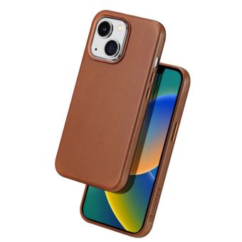 Obal Dux Ducis Naples MagSafe Apple iPhone 14 hnedý