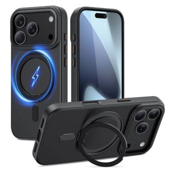 Obal Tech-Protect MagRing MagSafe Apple iPhone 17 Pro čierny