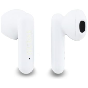 Guess 4G Metal Logo TWS bezdrôtové slúchadlá GUTWSJ7HE4GP ružové