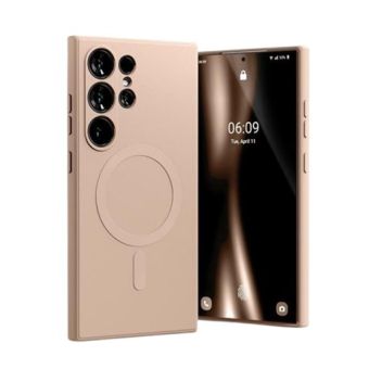 Obal Mercury SemiSilicone Magsafe Samsung Galaxy S24 Ultra 5G S928 ružový