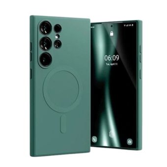 Obal Mercury SemiSilicone Magsafe Samsung Galaxy S24 Ultra 5G S928 zelený