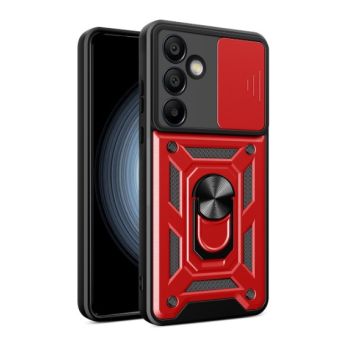 Obal Hybrid Armor Camshield Samsung Galaxy A36 5G A366/A56 5G A566 červený