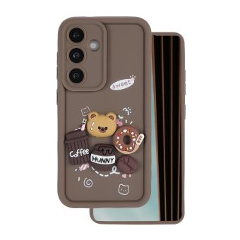Trendy 3D TPU Samsung A36/A56 Coffe - hnedé