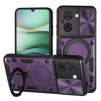Obal Rotating Ring Armor Xiaomi Redmi A5 fialový