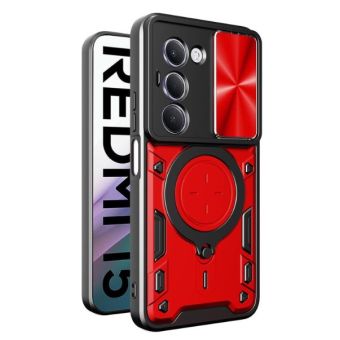 Obal Rotating Ring Armor Xiaomi Redmi 15 4G/5G červený