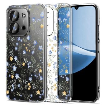 Obal Tech-Protect Flexair Xiaomi Redmi 15C/POCO C85 jarné kvety