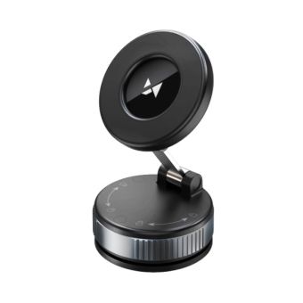 Wozinsky WUSM-01, magnetický držiak telefónu sklo/palubovka/stôl, čierny