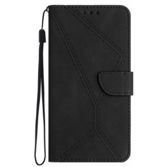 Obal Stitch Book T-Mobile Revvl 8 5G čierny