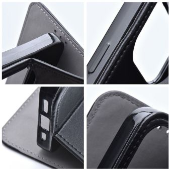 Smart Magneto Book Samsung A57 A576 5G - čierny