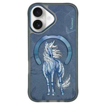 Obal Nimmy Magnetic Fantasy Animal MagSafe Apple iPhone 16 modrý