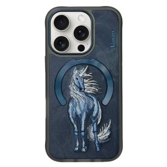 Obal Nimmy Magnetic Fantasy Animal MagSafe Apple iPhone 16 Pro modrý
