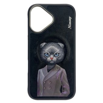 Obal Nimmy Magnetic Fashion Cute Pet MagSafe Apple iPhone 16 čierny