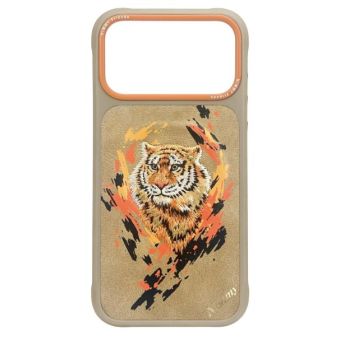 Obal Nimmy Tiger MagSafe Apple iPhone 17 Pro Max hnedý